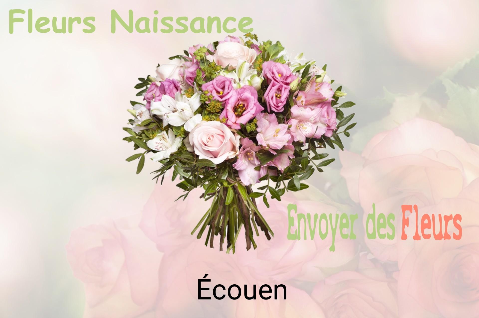 Bouquet de fleurs de naissance livré à Écouen